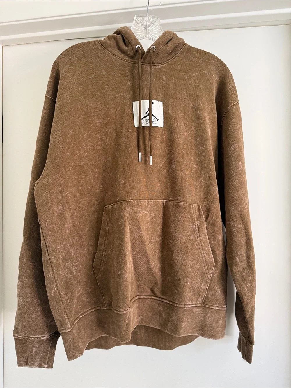 Jordan Brown Mineral Wash Pullover Hoodie